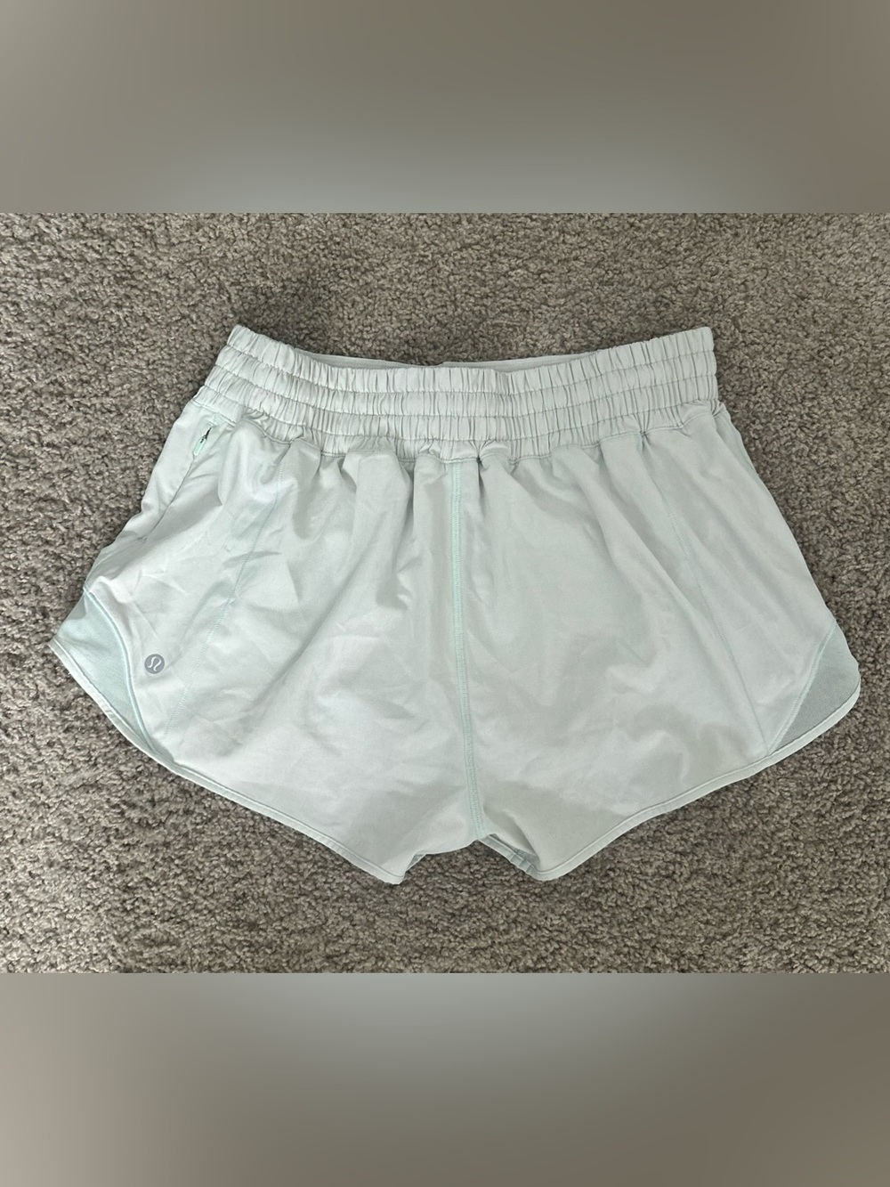 lululemon athletica Light Mint Athletic Shorts